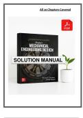 Solutions Manual for Shigley's Mechanical Engineering Design &lpar;11th Edition&comma; SI Units&rpar; by Budynas and Nisbett