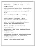 NRSG 2350 Exam 4 Modules 10 and 11 Questions With Complete Solutions&period;