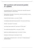 MCI questions well answered graded A&plus; updated