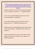 CLASS A&sol;B OPERATOR UNDERGROUND STORAGE EXAM NEWEST 2025&sol;2026  ACTUAL EXAM WITH COMPLETE QUESTIONS AND CORRECT DETAILED  ANSWERS &lpar;100&percnt; VERIFIED ANSWERS&rpar; &vert;ALREADY GRADED A&plus;&vert; &vert;&vert;PROFESSOR  VERIFIED&vert;&vert;