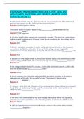 STATIONARY ENGINEER ELECTRIC EXAM &lpar;LATEST 2024&sol; 2025 UPDATE&rpar; WITH QUESTIONS AND VERIFIED ANSWERS&vert; &vert; 100&percnt; CORRECT &vert; GRADE A&plus;