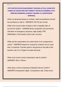 CPR CERTIFICATION EXAM NEWEST 2025&sol;2026 ACTUAL EXAM WITH  COMPLETE QUESTIONS AND CORRECT DETAILED ANSWERS &lpar;100&percnt;  VERIFIED ANSWERS&rpar; &vert;ALREADY GRADED A&plus;&vert; &vert;&vert;PROFESSOR  VERIFIED&vert;&vert;