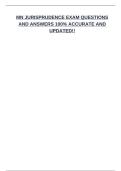 MN JURISPRUDENCE EXAM QUESTIONS AND ANSWERS 100% ACCURATE AND UPDATED!!