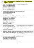 Team 2 Mega Ballers LPC UPDATED ACTUAL Questions and  CORRECT Answers