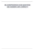 MN JURISPRUDENCE EXAM QUESTIONS AND ANSWERS 100% CORRECT!!