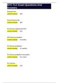 NYC TLC Exam Questions And Answers&period;docx
