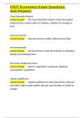 FSOT Economics Exam Questions And Answers&period;docx