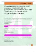 NR226 HESI STUDY EXAM NEWEST  2025&sol;2026 COMPLETE ALL 100  QUESTIONS AND CORRECT DETAILED  ANSWERS &vert;ALREADY GRADED  A&plus;&vert;&vert;ALREADY GRADED A&plus; 