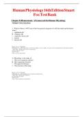 Test Bank - Vander's Human Physiology 15th Edition by Eric P&period; Widmaier&comma; Hershel Raff&comma; All Chapters 1-18&vert;Complete Guide A&plus;