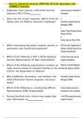 Intro to industrial security UPDATED ACTUAL Questions and  CORRECT Answers 