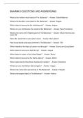 BAHAMAS QUESTIONS AND ANSWERSANS
