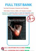 Test Bank Principles of Anatomy and Physiology 16th Edition by Tortora&comma; 2020&period;&vert;&vert;All chapters 1-29 included&period;