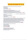 ARMDS ECHO RDCS BOARD REGISTRY TEST QUESTIONS AND ANSWERS 100&percnt; SOLVED