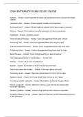 CNIH ENTRANCE EXAM STUDY GUIDE