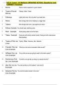 UCLA Comm 10 Midterm UPDATED ACTUAL Questions and  CORRECT Answers 