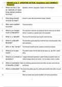 NDAEB prep 2  UPDATED ACTUAL Questions and CORRECT  Answers