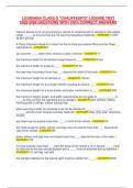 LOUISIANA CLASS D "CHAUFFEUR'S" LICENSE TEST  2025&sol;2026 QUESTIONS WITH 100&percnt; CORRECT ANSWERS