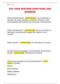 204- PEDS MIDTERM QUESTIONS AND  ANSWERS