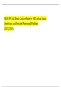 HESI RN Exit Exam Comprehensive V1 &vert; Actual Exam Questions and Verified Answers &vert; Updated 2025&sol;2026 &vert; Graded A&plus;