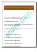 BIOL 240 MIDTERM 1 EXAM 2025&sol;2026 QUESTIONS AND ANSWERS 100&percnt; PASS