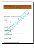 BIOL 2444 EXAM 1 2025&sol;2026 QUESTIONS AND ANSWERS 100&percnt; PASS