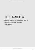 Marriages & Families&colon; Changes&comma; Choices&comma; and Constraints &ndash; Nijole V&period; Benokraitis &ndash; Latest 2025&sol;2026 100&percnt; Verified Correct Revised Edition Test Bank