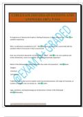 C100 EXAM 2025&sol;2026 QUESTIONS AND ANSWERS 100&percnt; PASS