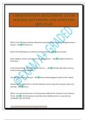 C100 OVERVIEW DIAGNOSTIC EXAM 2025&sol;2026 QUESTIONS AND ANSWERS 100&percnt; PASS