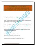 CAREER DEVELOPMENT INTERVENTION EXAM 2025&sol;2026 QUESTIONS AND ANSWERS 100&percnt; PASS