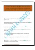 CLINICAL INTERVIEWING SKILLS&comma; AND ASSESSMENT EXAM 2025&sol;2026 QUESTIONS AND ANSWERS 100&percnt; PASS