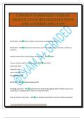 COMMON PASSENGER VEHICLE RESCUE EXAM 2025&sol;2026 QUESTIONS AND ANSWERS 100&percnt; PASS