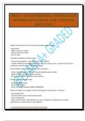 DECA - CUSTOMER RELATIONS EXAM 2025&sol;2026 QUESTIONS AND ANSWERS 100&percnt; PASS