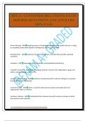 DECA - CUSTOMER RELATIONS EXAM 2025&sol;2026 QUESTIONS AND ANSWERS 100&percnt; PASS