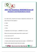 AHIT Certification Test &vert; 100&plus; Questions with Verified Answers &vert; HVAC&comma; Roofing&comma; Electrical&comma; Plumbing &vert; 2025&sol;2026 &vert; American Home Inspectors Training