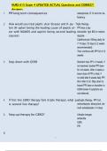 NURS 615 Exam 4 UPDATED ACTUAL Questions and CORRECT  Answers