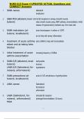 NURS 615 Exam 4 UPDATED ACTUAL Questions and  CORRECT Answers 