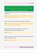 Brain Story Certification - Module 13  Questions and Correct Answers&sol; Latest  Update &sol; Already Graded 