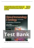 Test Bank For Clinical Immunology and Serology A Laboratory Perspective Fifth Edition by Christine