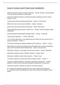 DASLE EXAM QUESTIONS AND ANSWERS