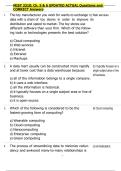 MISY 3310 Bundled Exam Questions WITH  CORRECT Answers