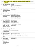 FCLE Study Guide UPDATED Questions and CORRECT  Answers