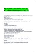 ENRICHED AIR NITROX &lpar;SC-EAN&rpar; EXAM QUESTIONS AND ANSWERS
