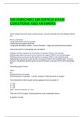 SSI ENRICHED AIR NITROX EXAM QUESTIONS AND ANSWERS