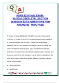 NURS 623   EXAM COMPLETE PACKAGE DEAL
