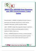 QMHP Exam &ndash; 2025&sol;2026 &vert; 65 Q&A on Diagnosis&comma; Therapy Models&comma; Ethics & Mental Health Law &vert; For Qualified Mental Health Professionals