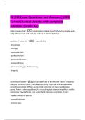 PC 832 Exam Questions and Answers&vert;100&percnt;  Correct&vert; Latest Update with complete  solutions &lpar;Grade A&plus;&rpar; 