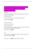 PC 832 Exam Questions and Answers&vert;100&percnt;  Correct&vert; Latest Update with complete  solutions &lpar;Grade A&plus;&rpar; 