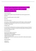 PC 832 Exam Questions and Answers&vert;100&percnt;  Correct&vert; Latest Update with complete  solutions &lpar;Grade A&plus;&rpar; 