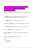 PC 832 Exam Questions and Answers&vert;100&percnt;  Correct&vert; Latest Update with complete  solutions &lpar;Grade A&plus;&rpar; 