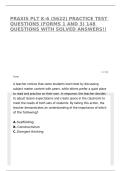 PRAXIS PLT K-6 &lpar;5622&rpar; PRACTICE TEST QUESTIONS &lpar;FORMS 1 AND 3&rpar; 148 QUESTIONS WITH SOLVED ANSWERS&excl;&excl;